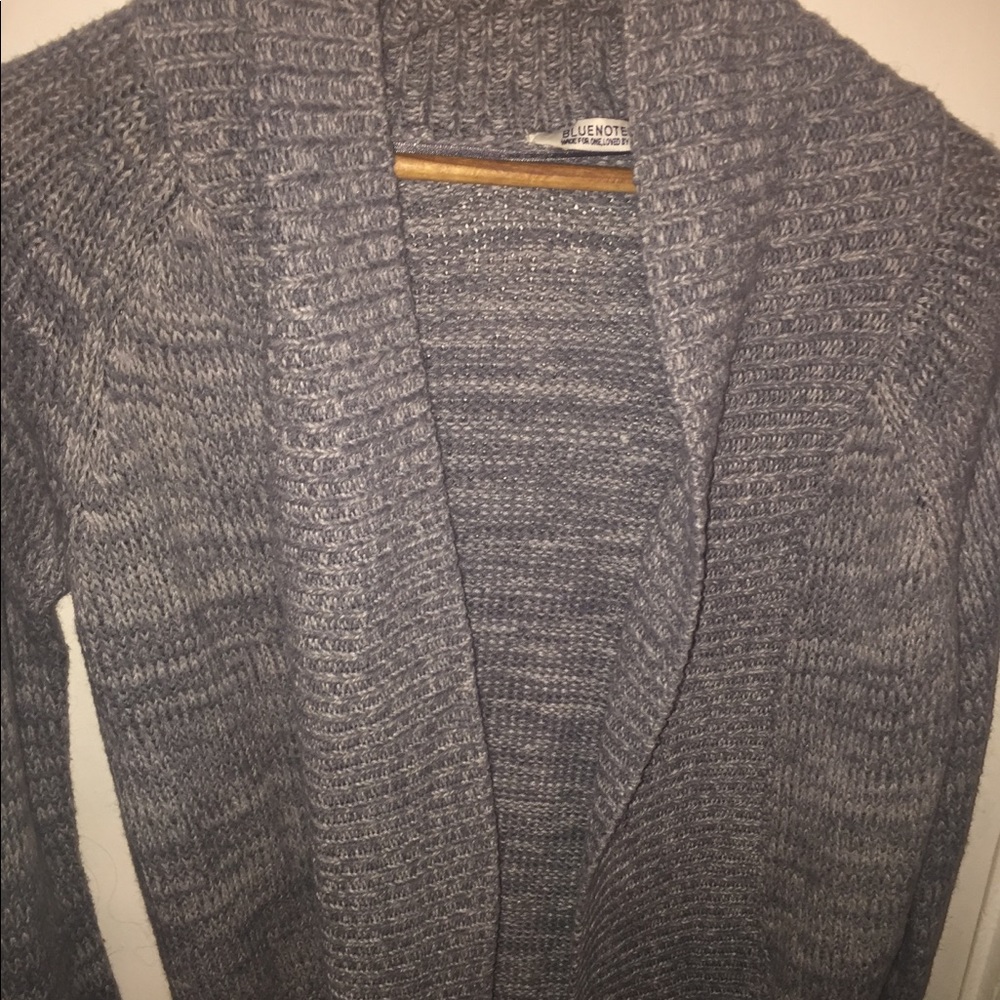 Gray Cardigan